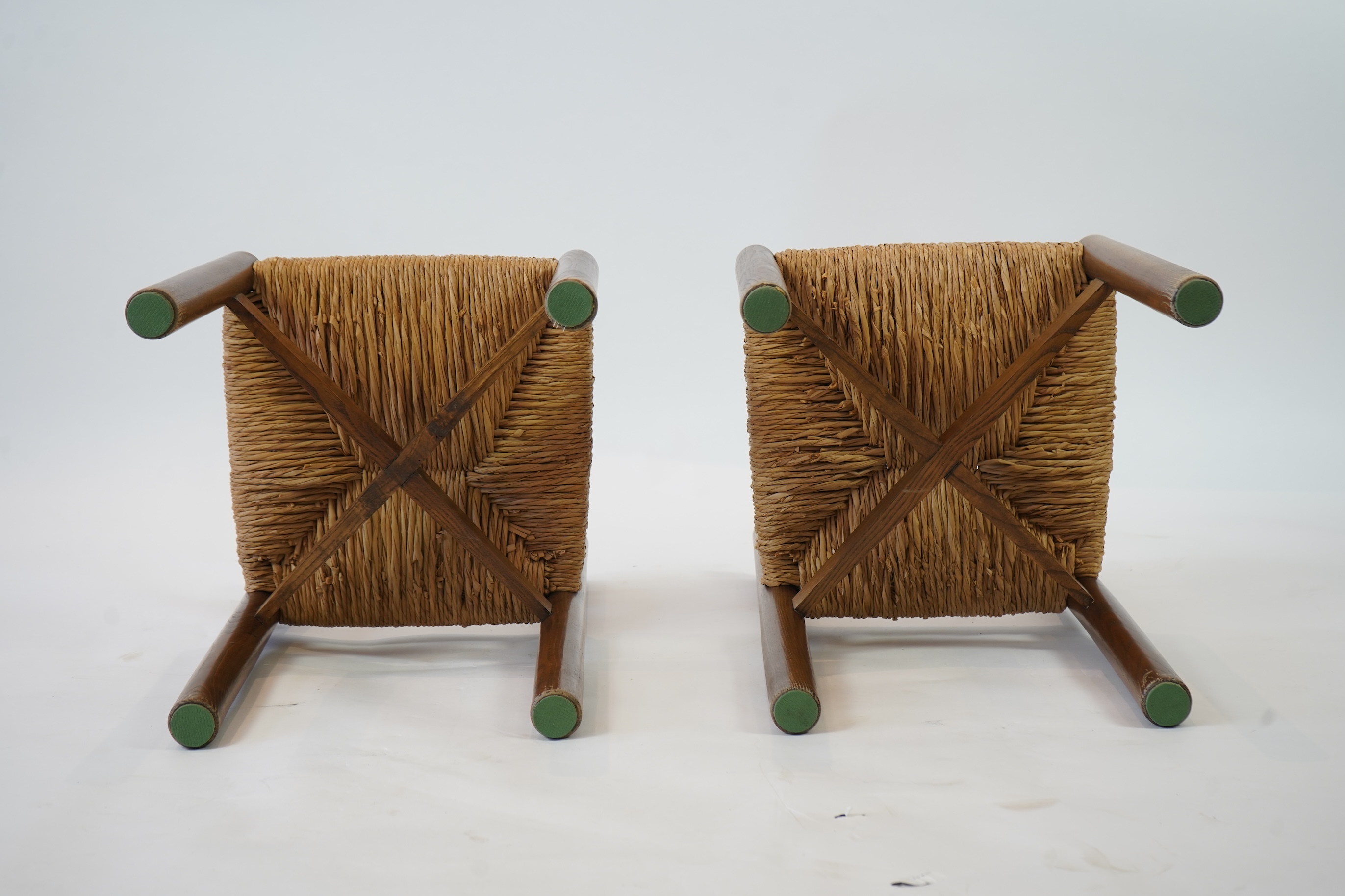 Charlotte Perriand (French, 1903-1999) A pair of 'No. 27' or 'Meribel' side chairs